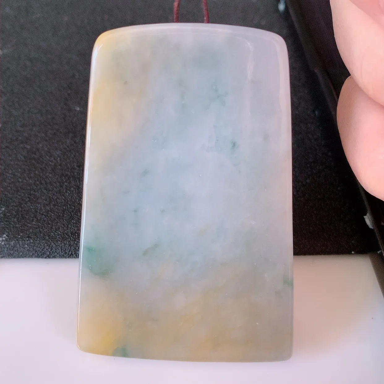 精品大日如来，冰黄翡双彩翡翠大日如来、佛祖，法相端庄静美，普度众生 #60.7