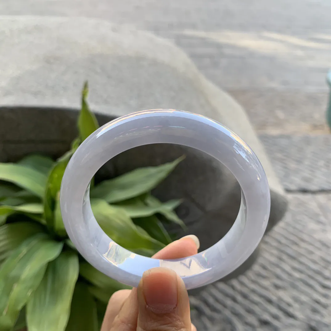 圈口 56.2-13-9.1【茄紫正圈手镯】正圈56 57可戴