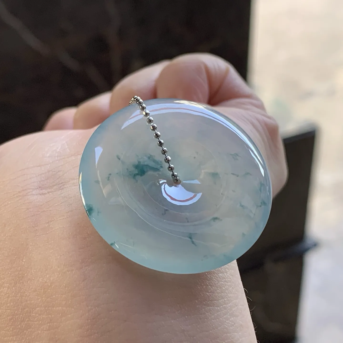 飘花平安扣
 平安顺遂