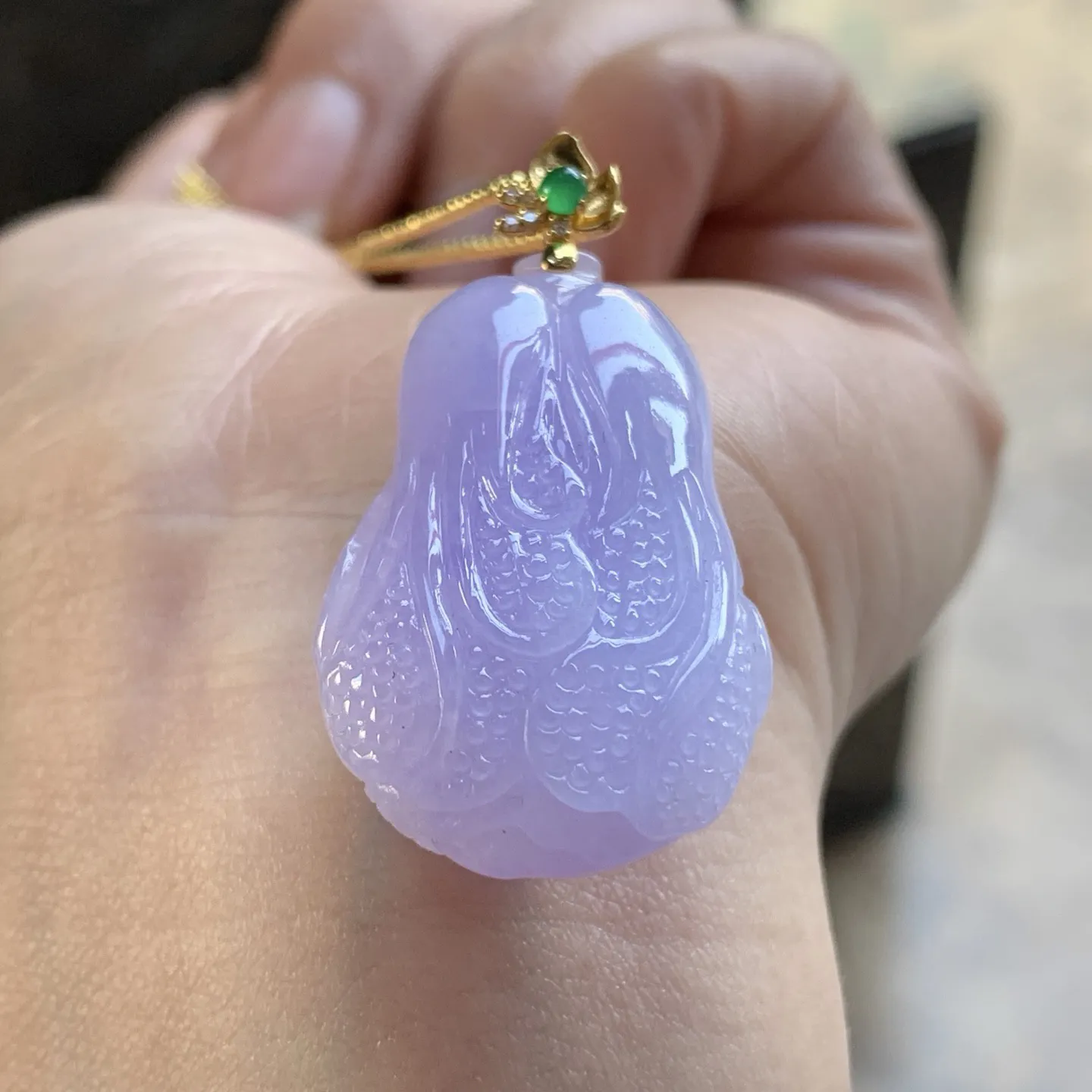 金扣紫罗兰白菜^_^鲜艳 玉质温润