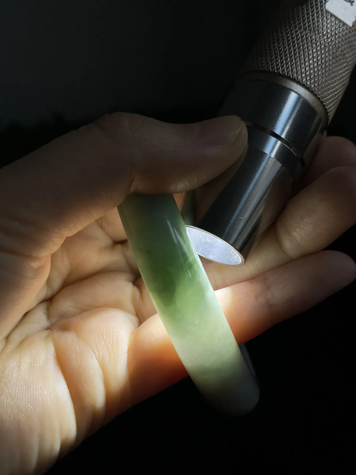 正圈58圈口，翡翠手镯