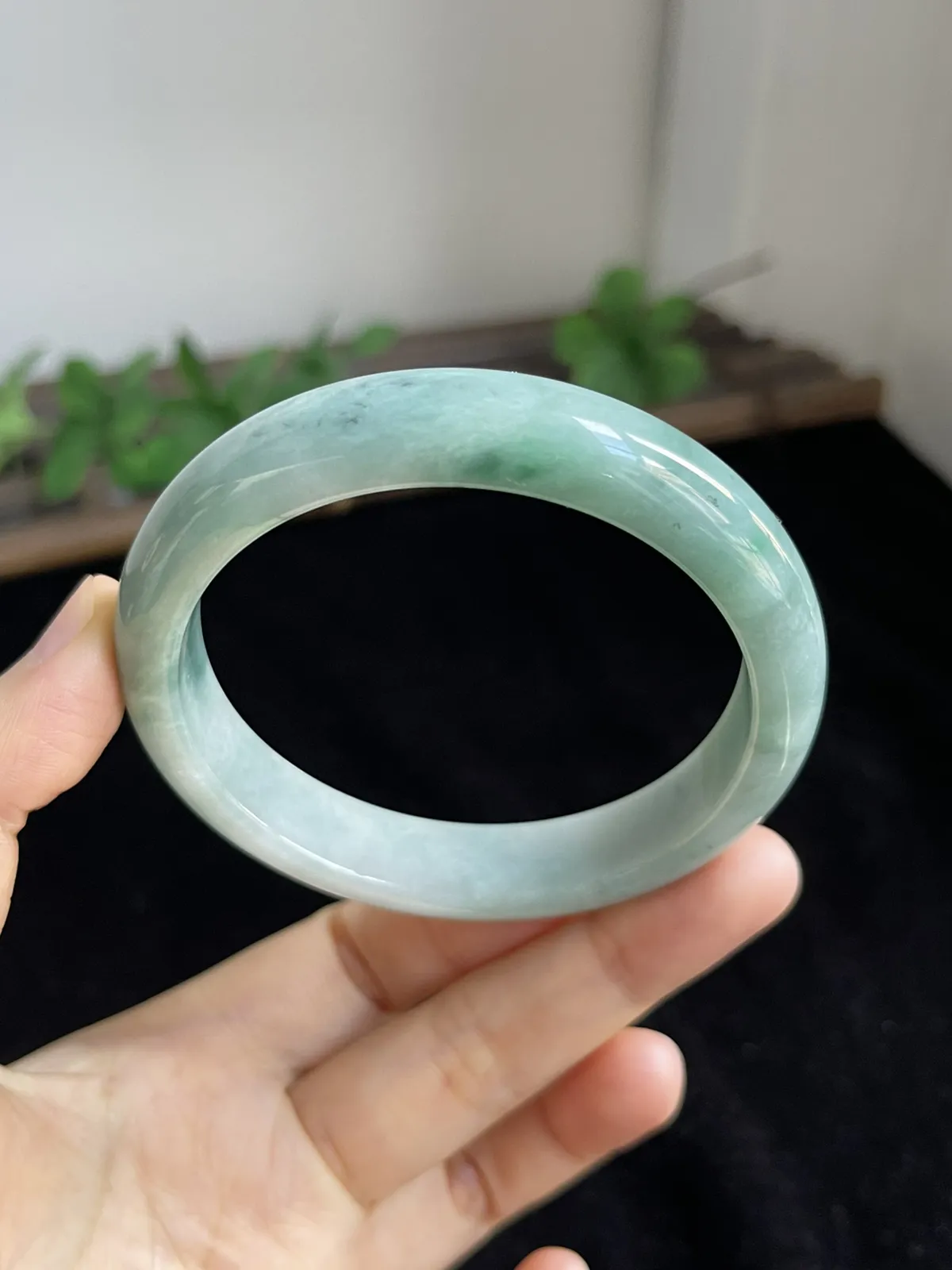 正圈58圈口，翡翠手镯