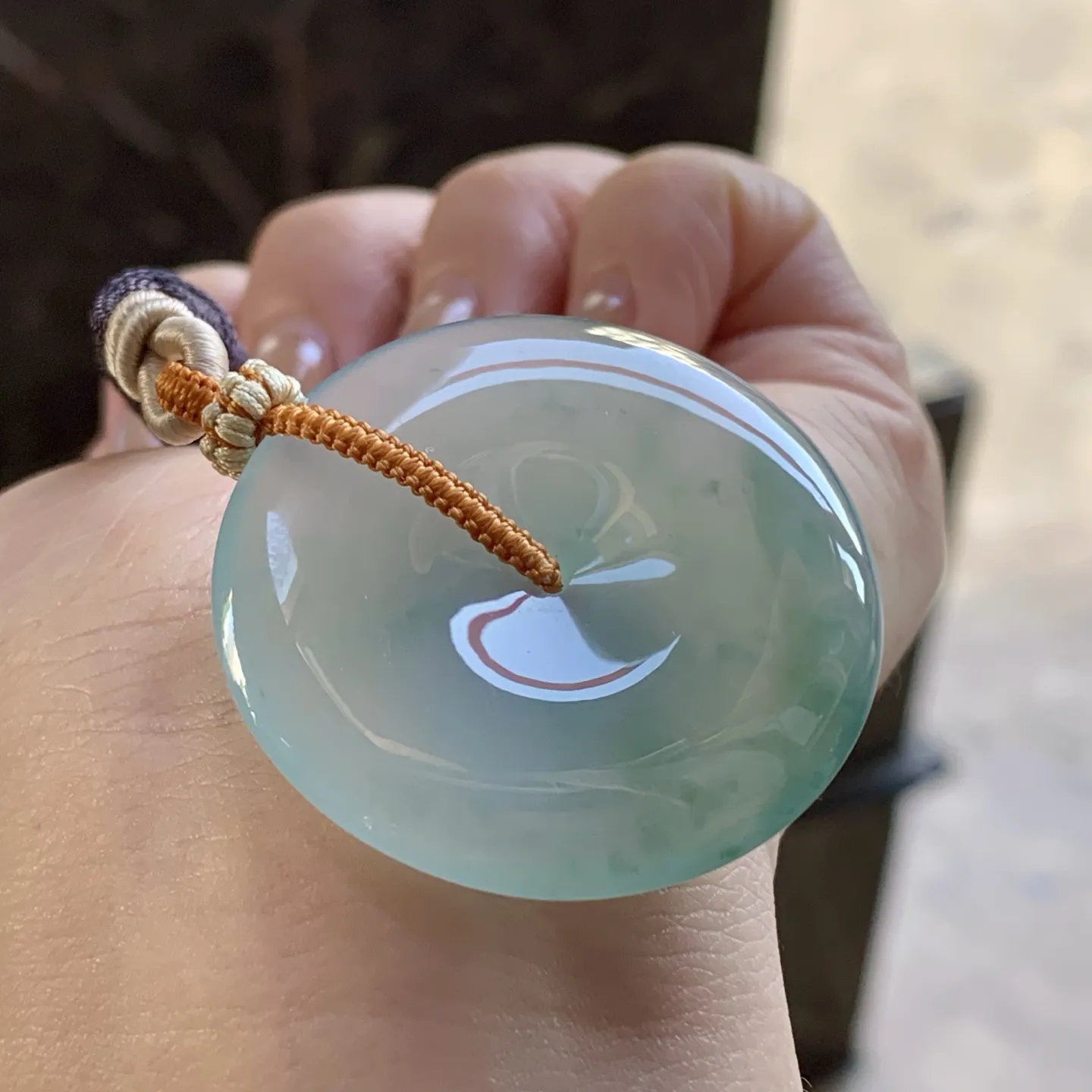 冰平安扣
平安顺遂