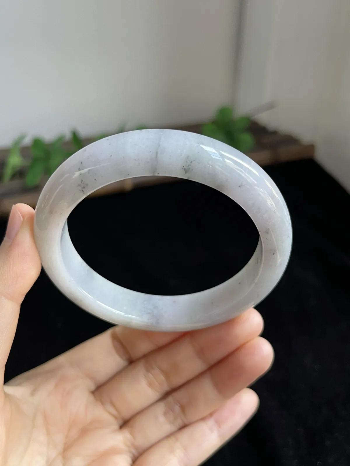 正圈57.4圈口，翡翠手镯