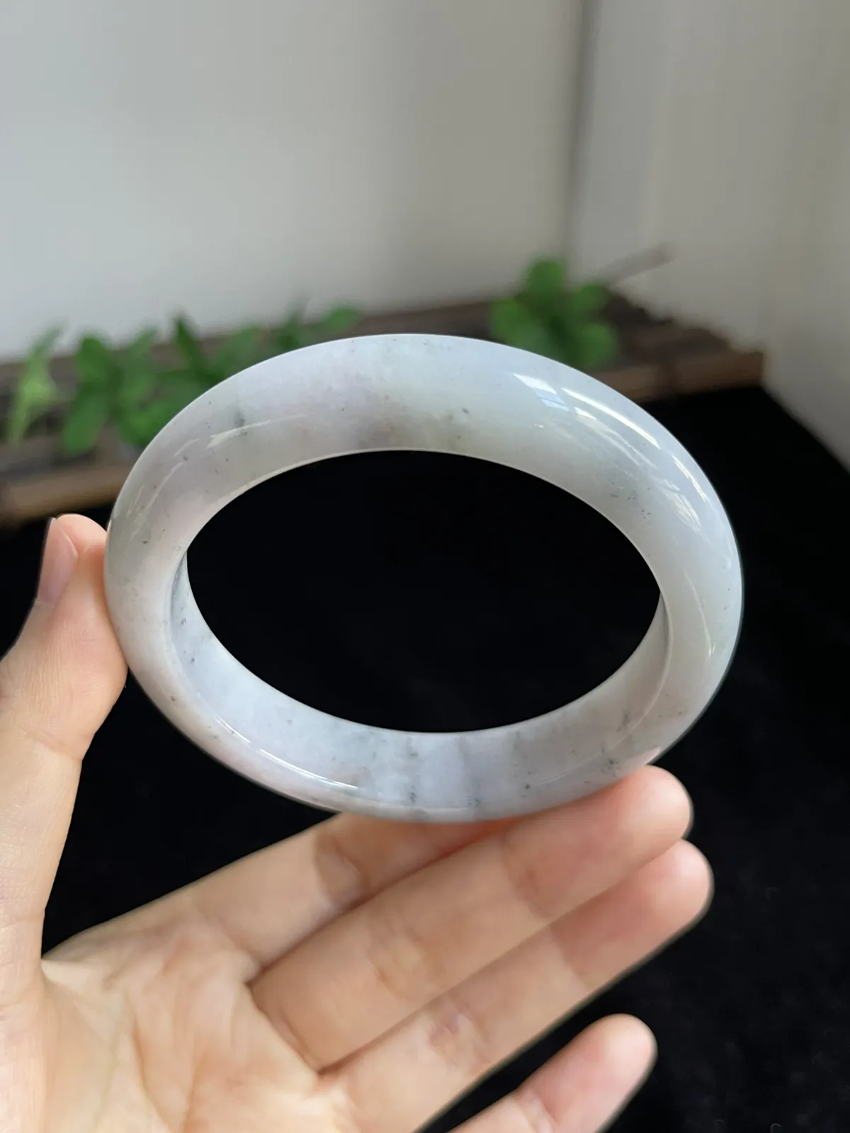 正圈57.4圈口，翡翠手镯