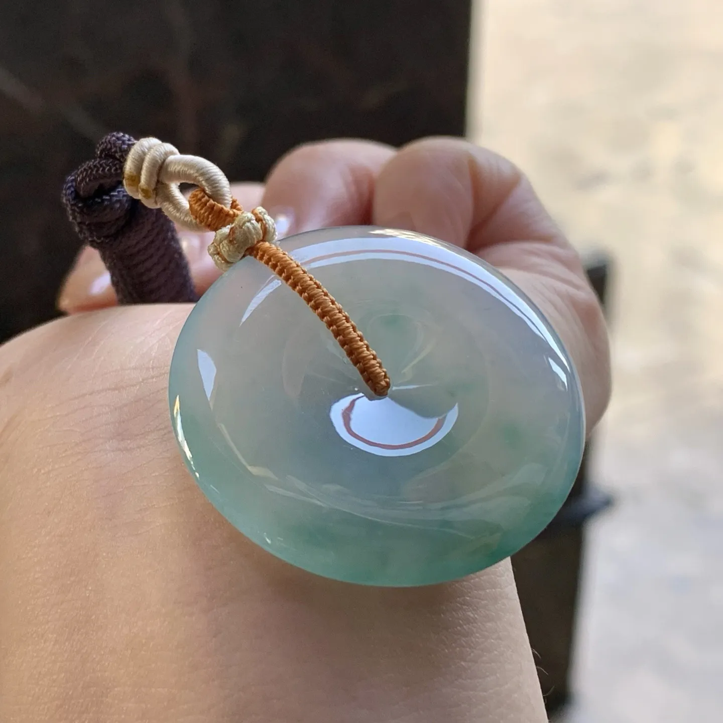 冰平安扣
平安顺遂