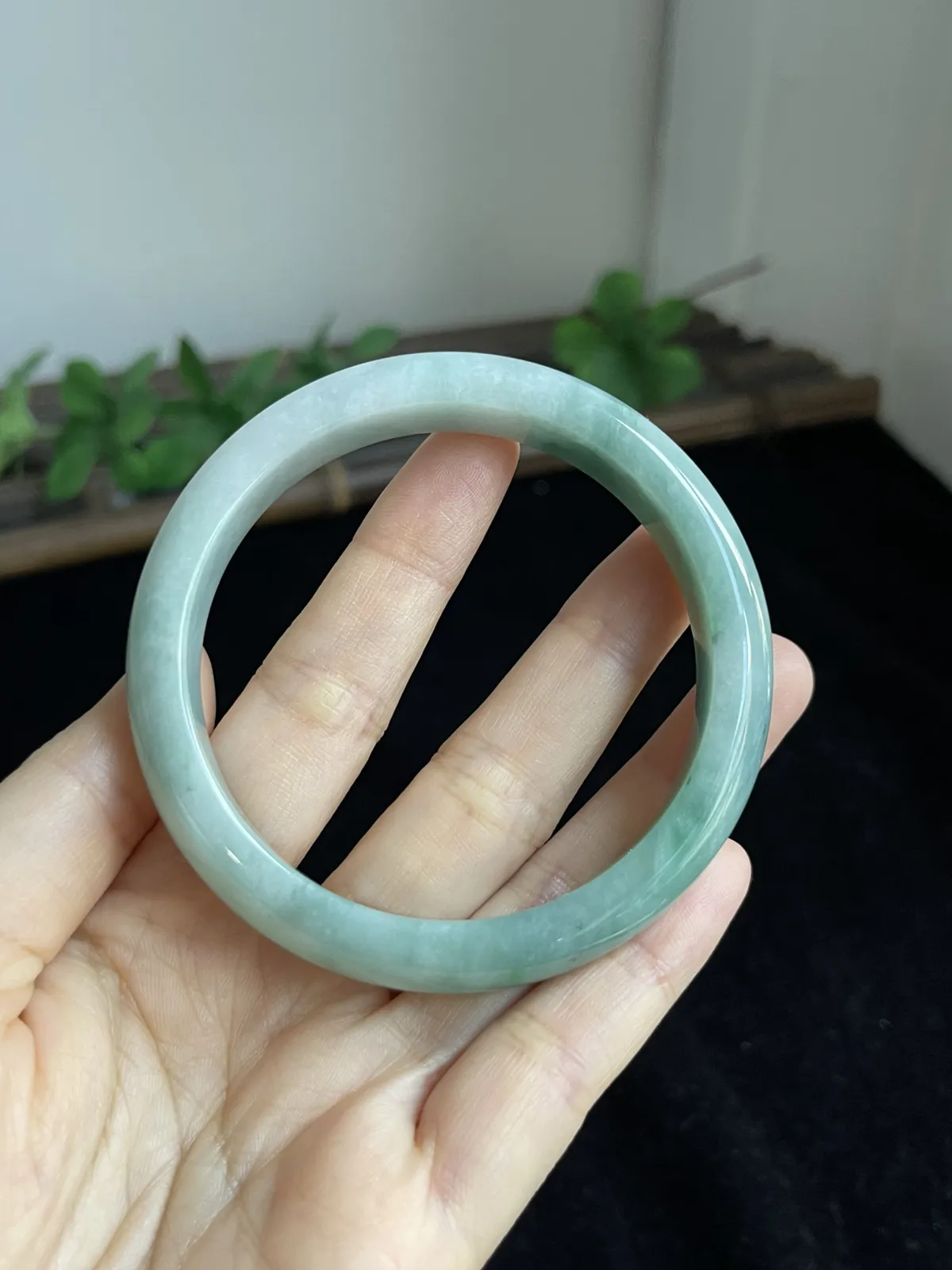 正圈58圈口，翡翠手镯