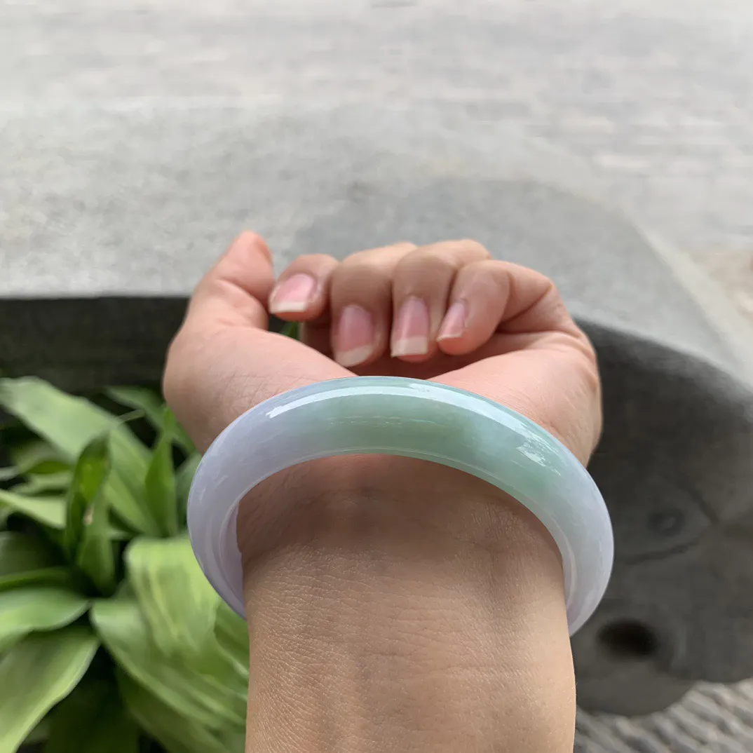 圈口 55.5-12.4-8【春彩正圈手镯】正圈55 56可戴