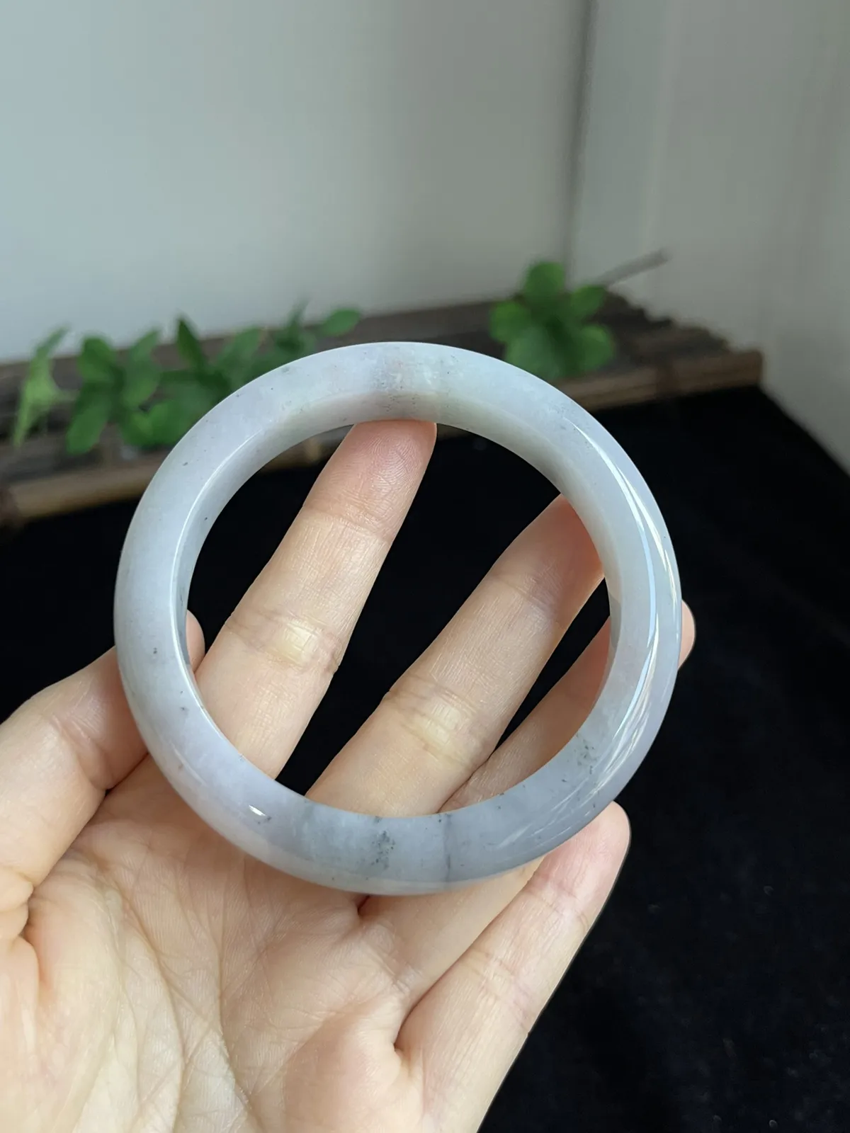 正圈57.4圈口，翡翠手镯