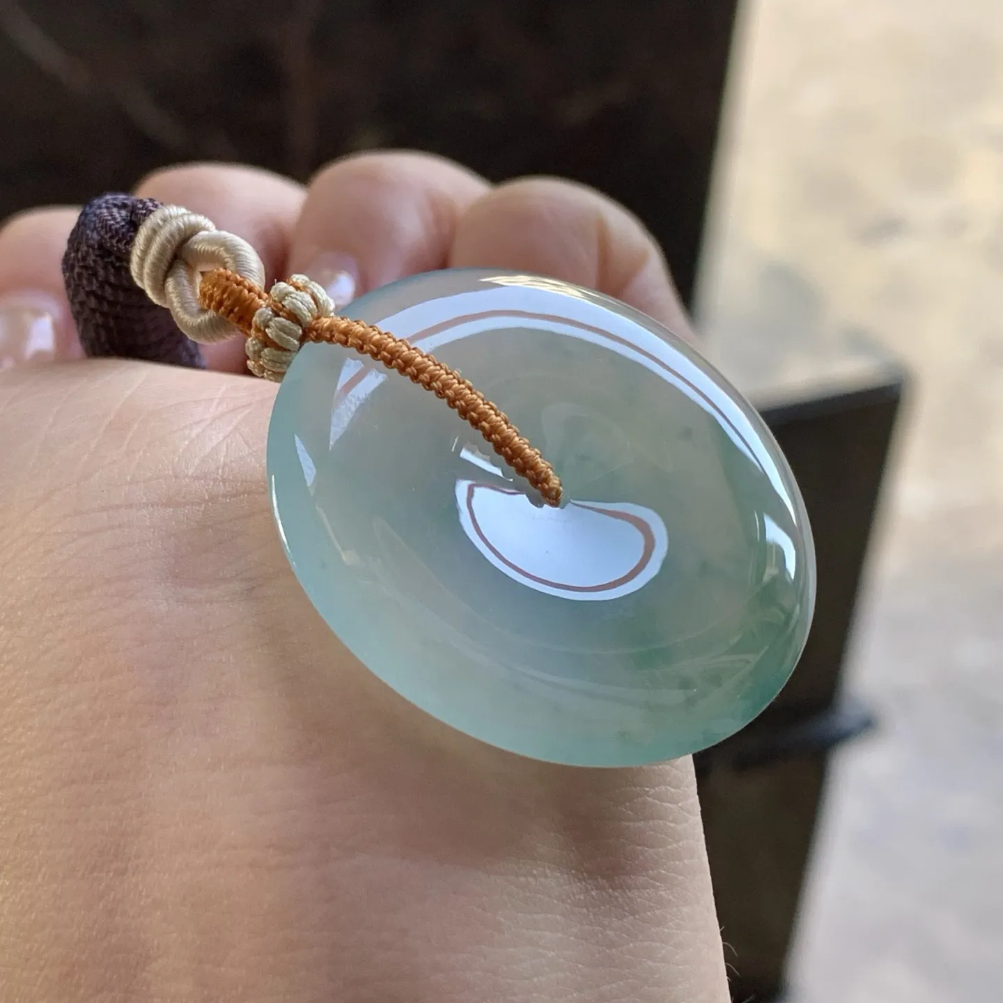 冰平安扣
平安顺遂