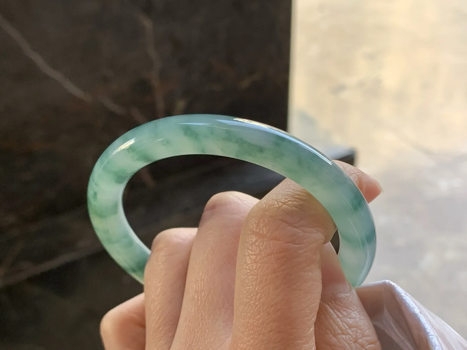 54.5-8.4

蓝花圆条手镯^_^飘花灵韵