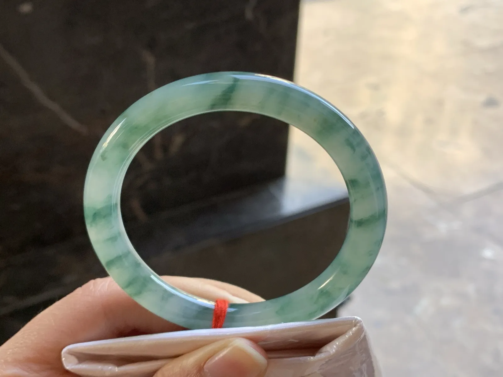 54.5-8.4

蓝花圆条手镯^_^飘花灵韵