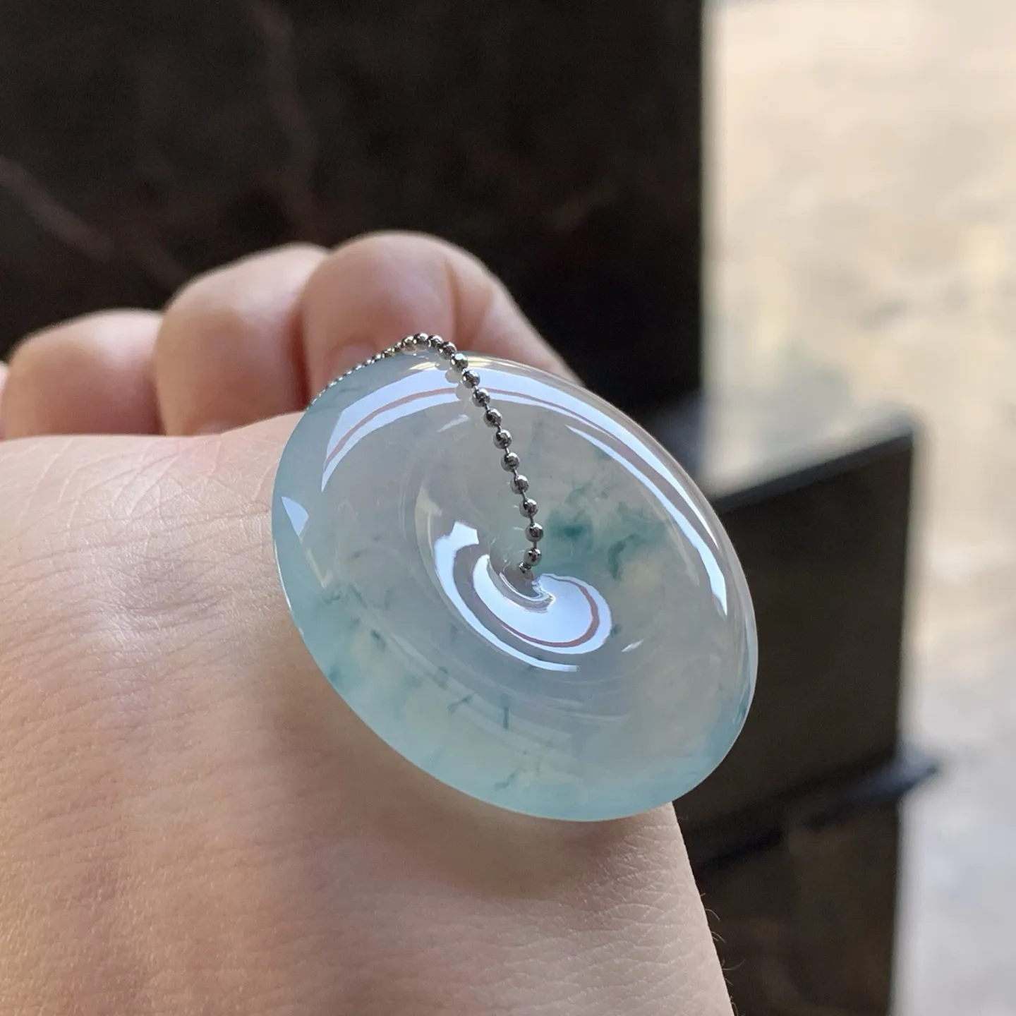 飘花平安扣
 平安顺遂