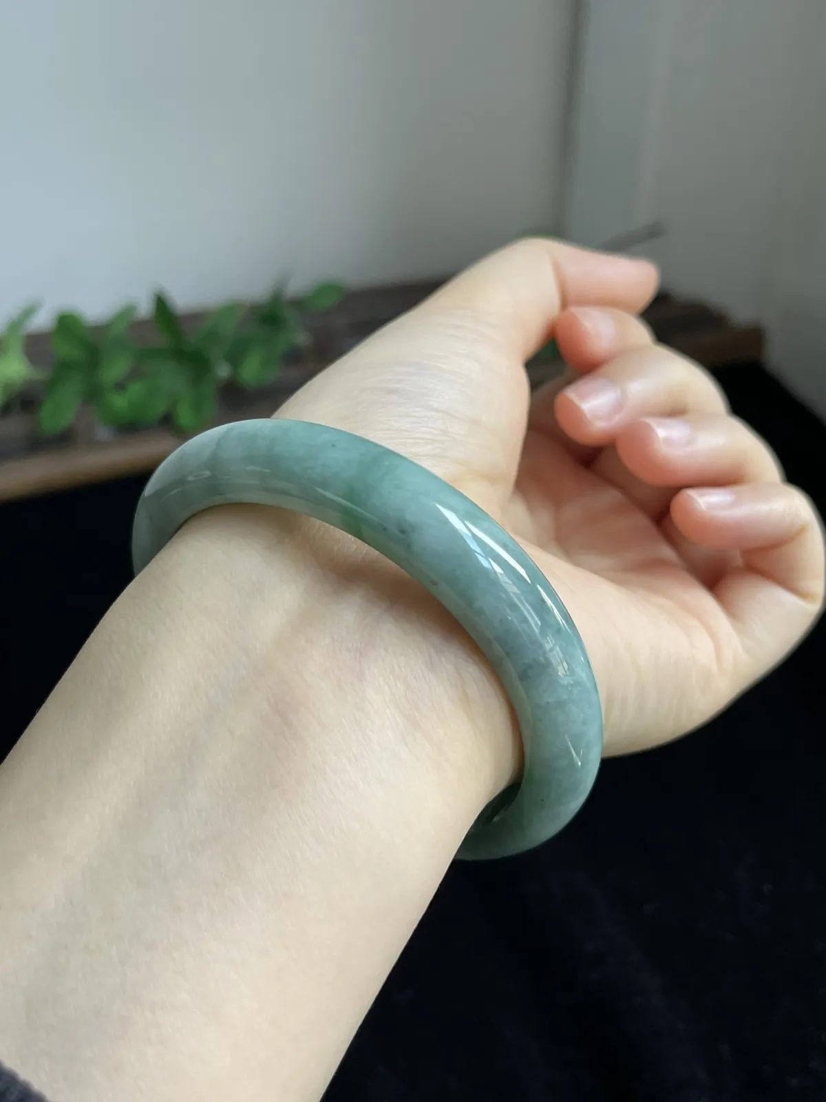 正圈58圈口，翡翠手镯