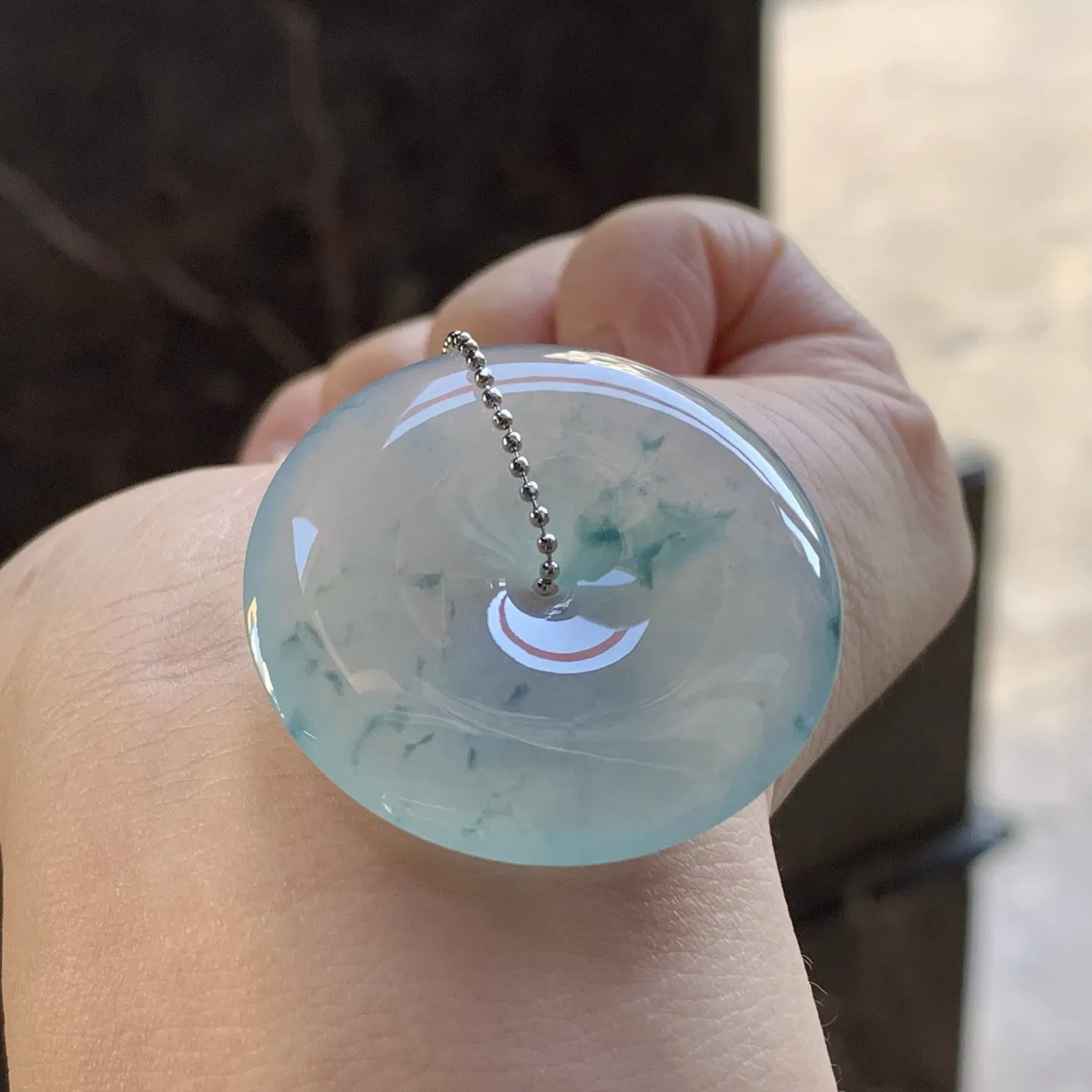 飘花平安扣
 平安顺遂