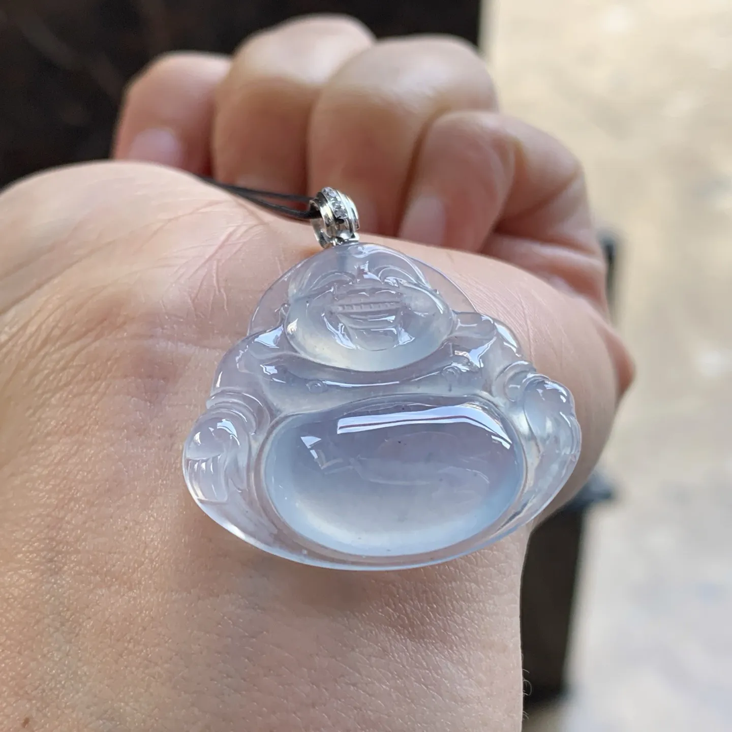 冰种佛公 冰味十足