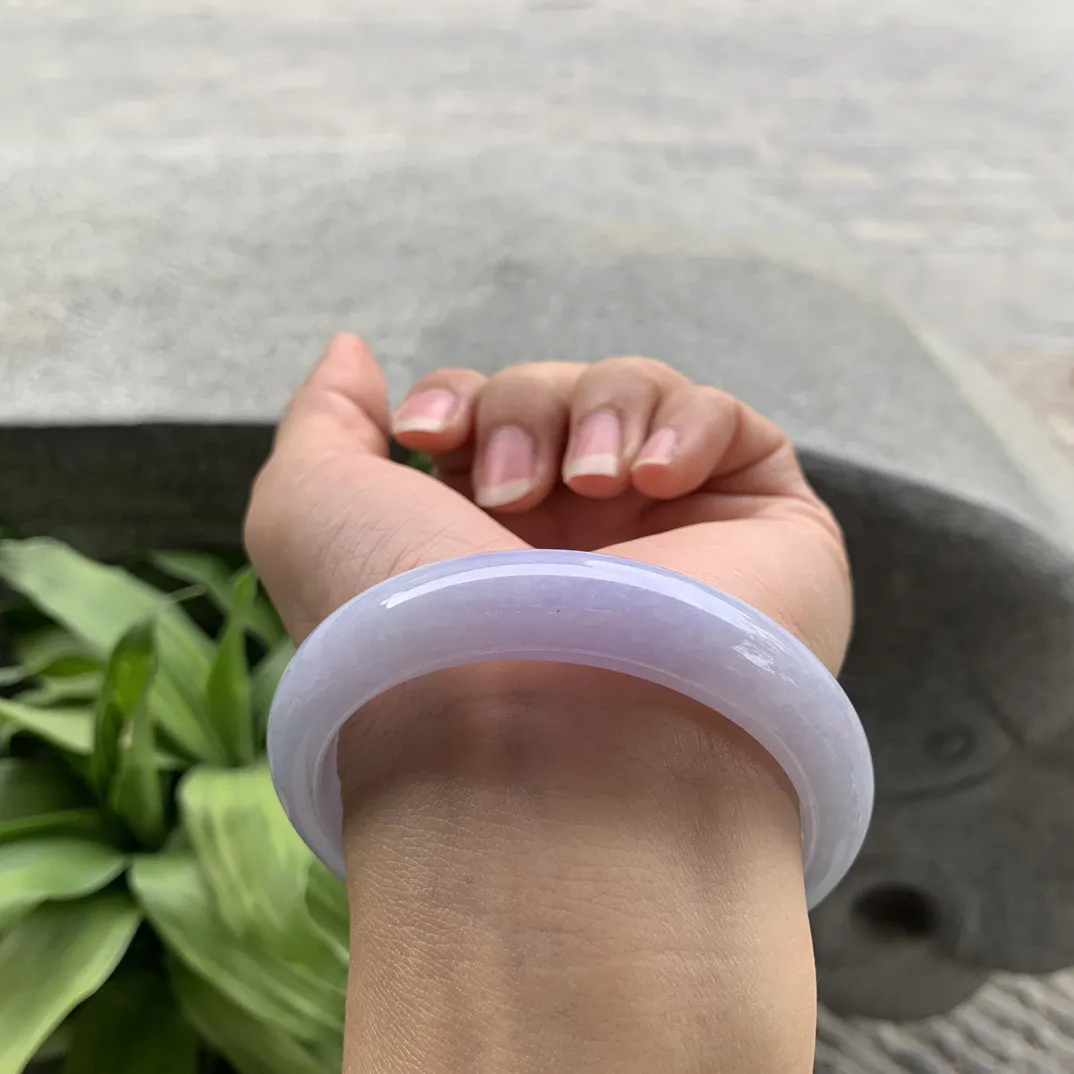 圈口 55.5-12.4-8【春彩正圈手镯】正圈55 56可戴