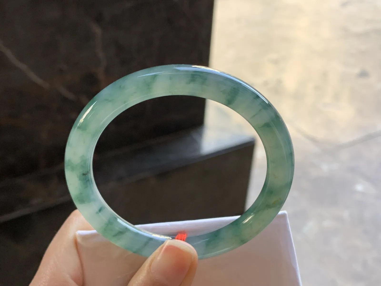 54.5-8.4

蓝花圆条手镯^_^飘花灵韵