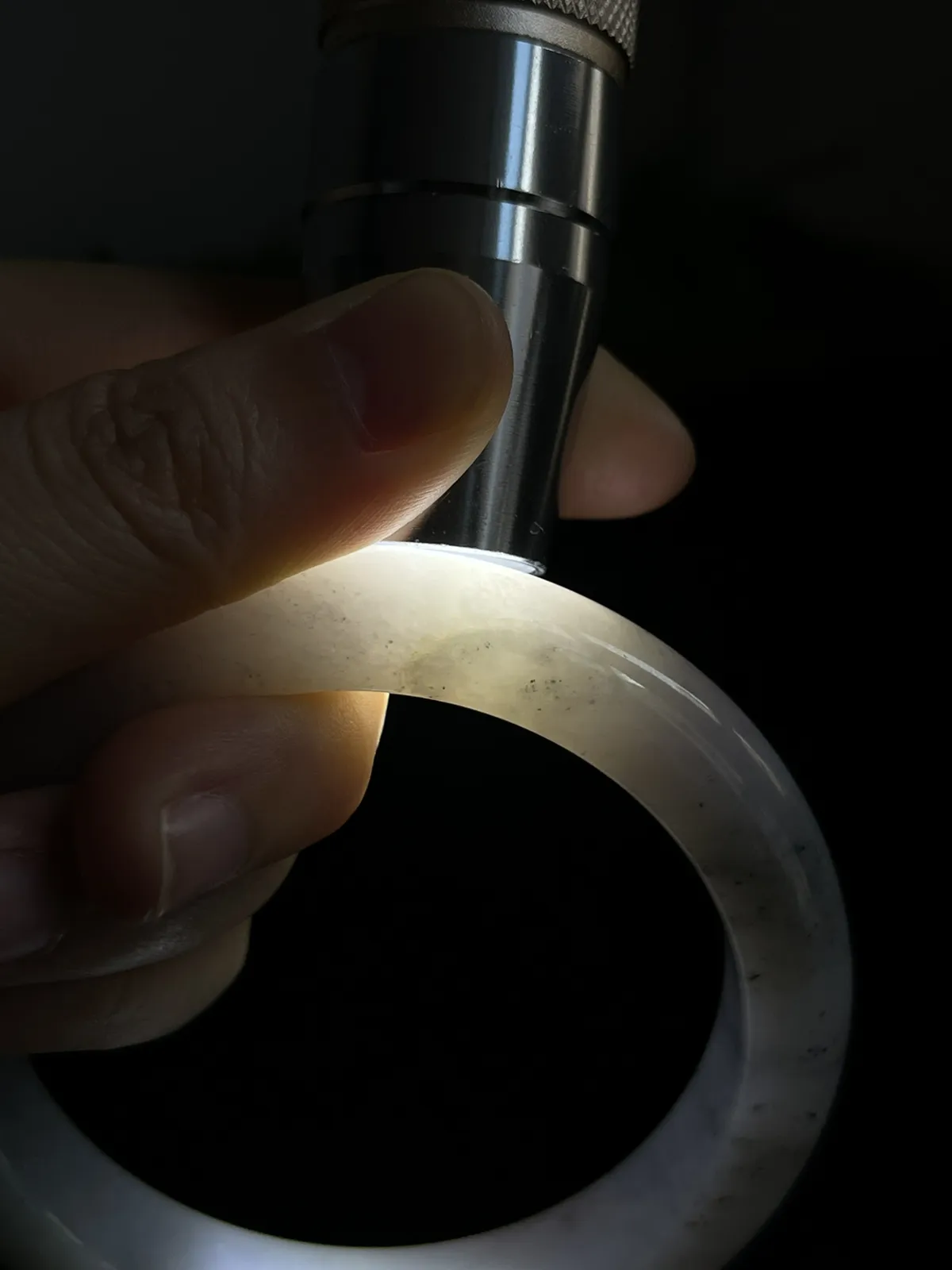 正圈57.4圈口，翡翠手镯