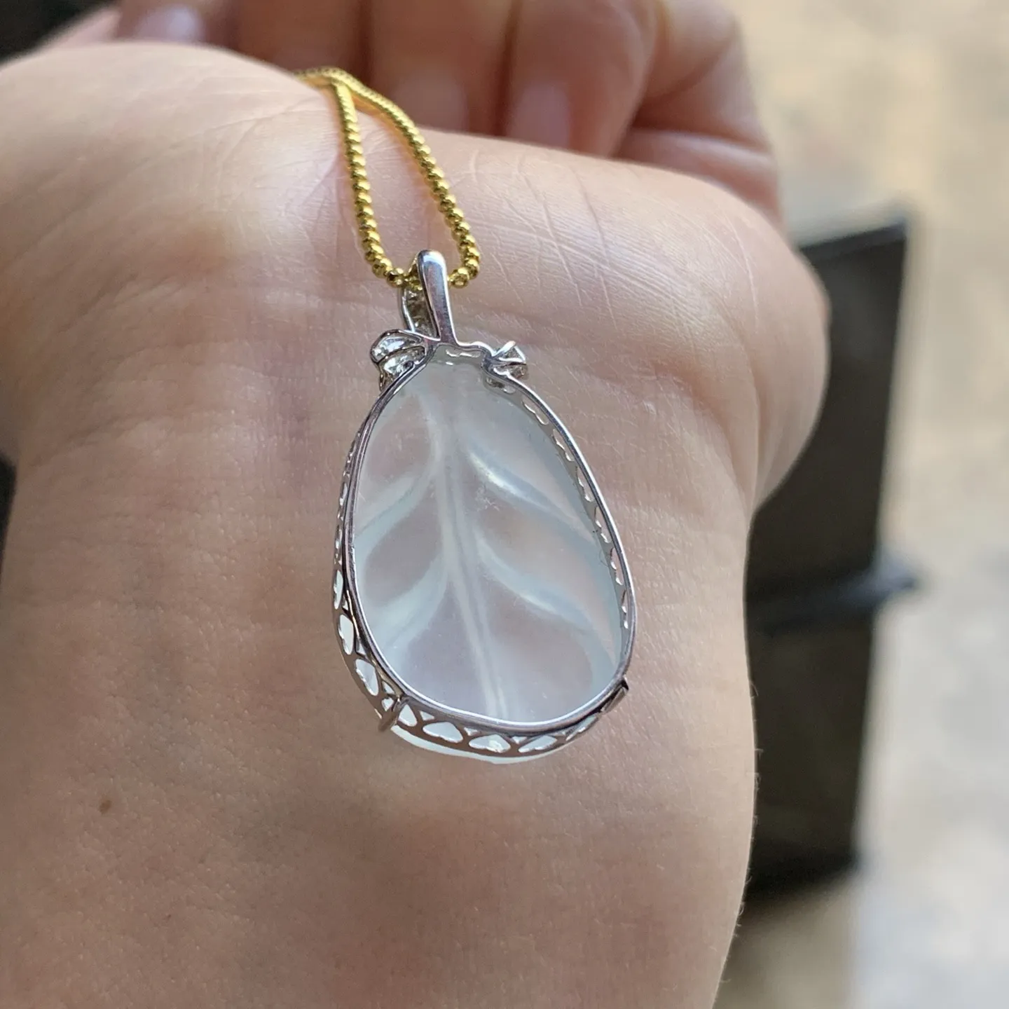 金钻镶嵌冰叶子^_^冰透 清新