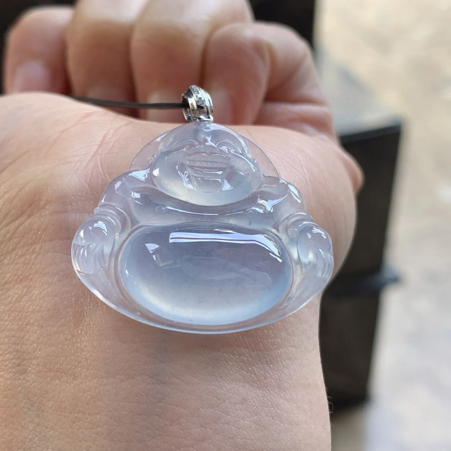 冰种佛公 冰味十足