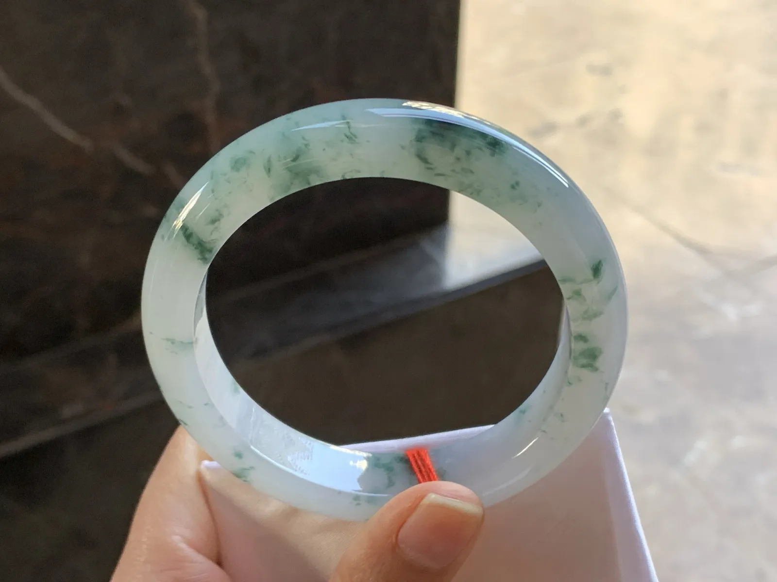 60-13.4-9.4

蓝花大圈手镯^_^飘花灵韵