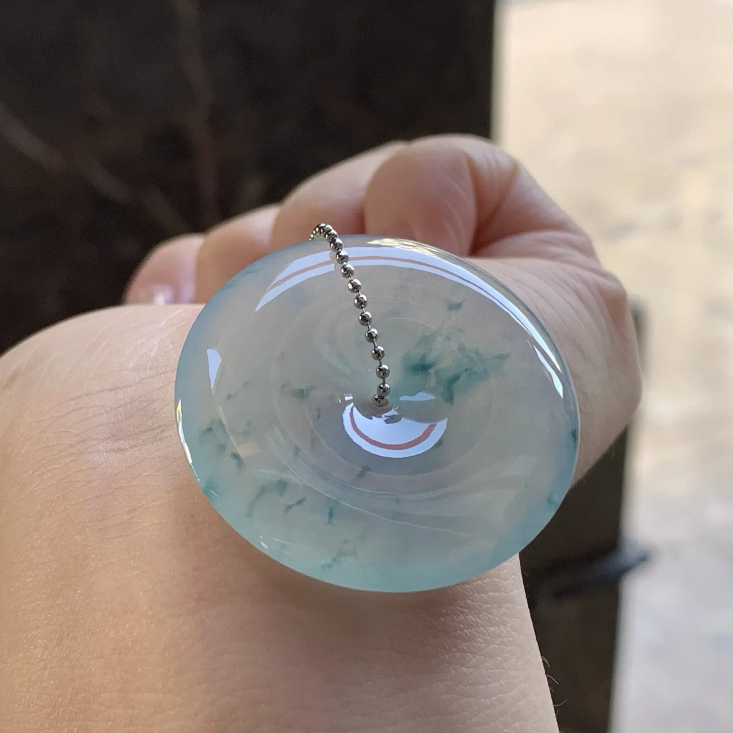 飘花平安扣
 平安顺遂