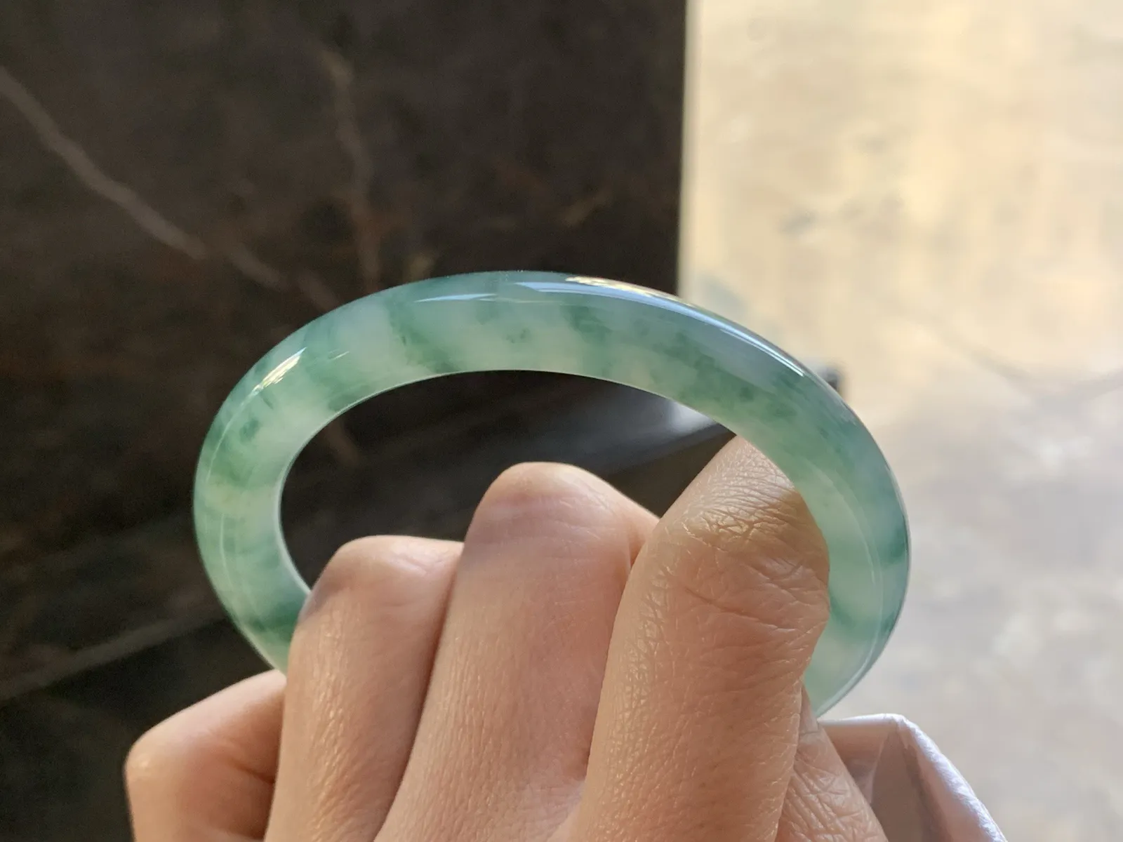 54.5-8.4

蓝花圆条手镯^_^飘花灵韵