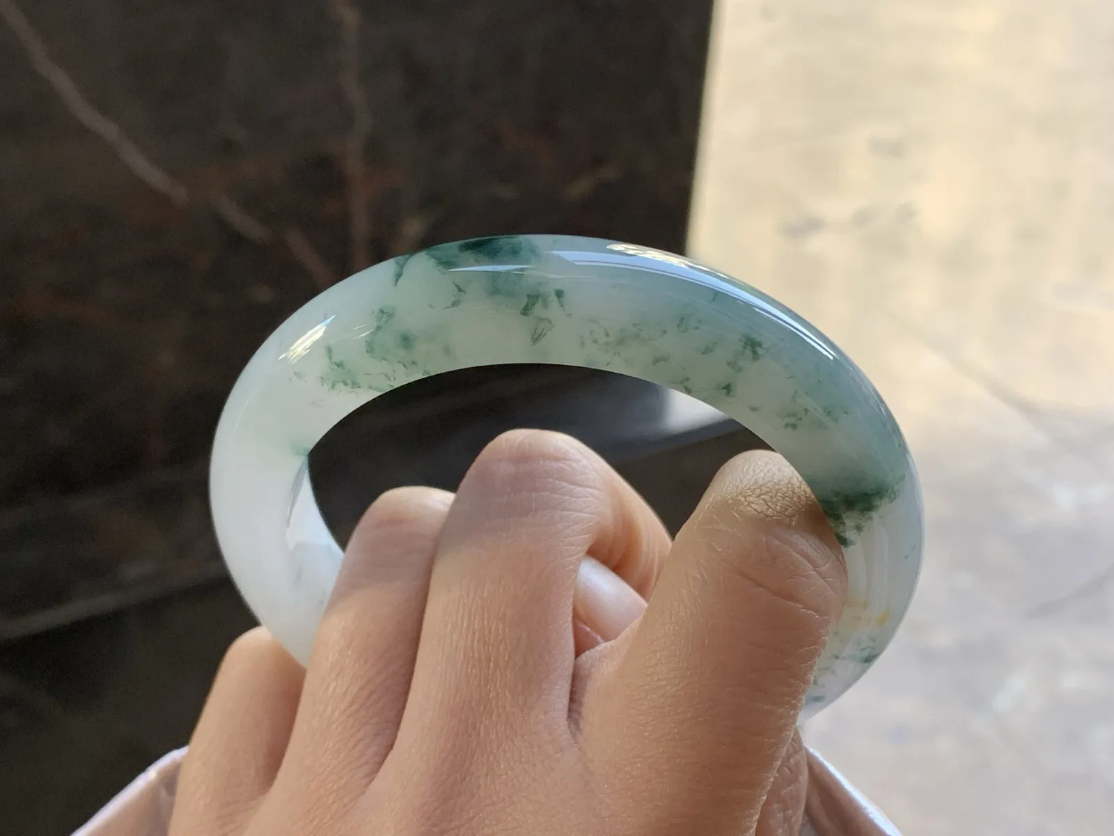 60-13.4-9.4

蓝花大圈手镯^_^飘花灵韵