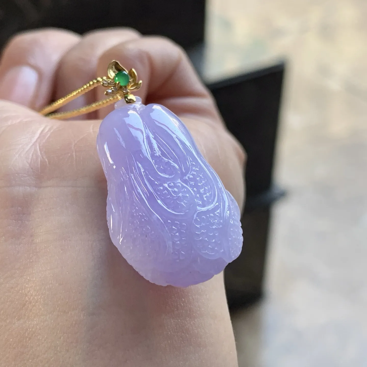 金扣紫罗兰白菜^_^鲜艳 玉质温润