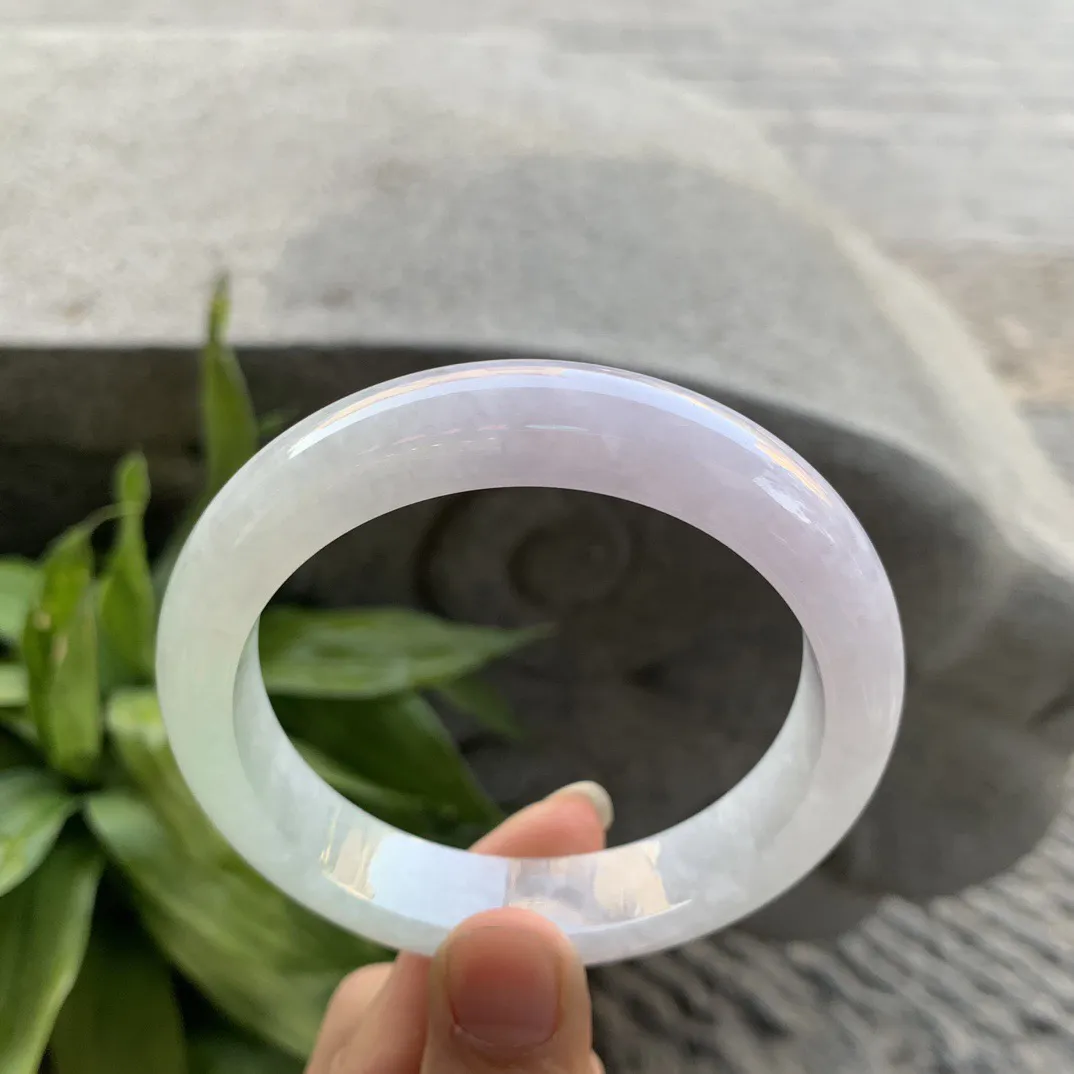 大圈口59.2-13-9.8 【冰粉紫正圈手镯】正圈59 60可戴