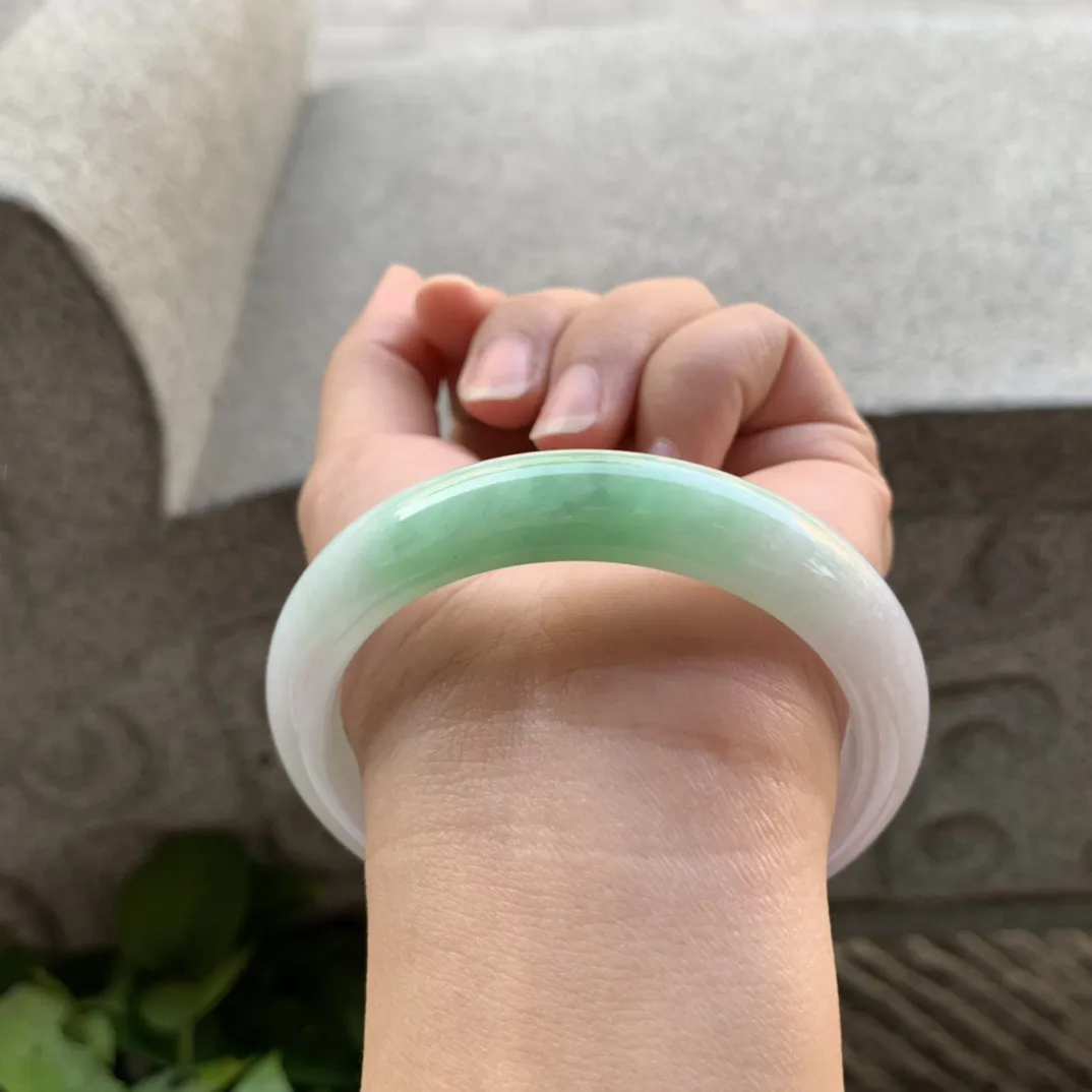 大圈口58-12.2-8.3 【春彩正圈手镯】正圈58 59可戴