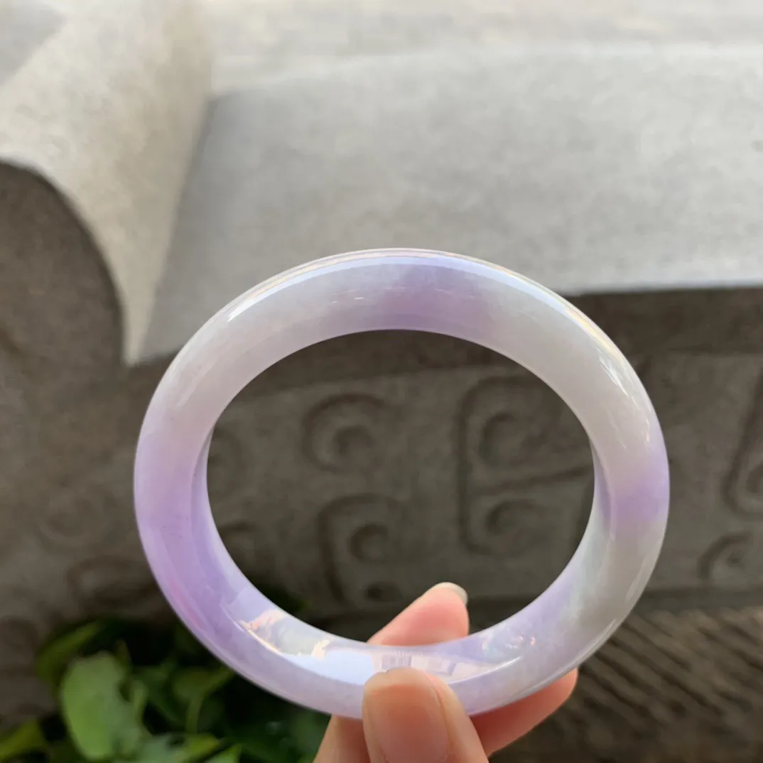 大圈口 58.7-11.7-9.5【紫罗兰正圈手镯】正圈58 59可戴