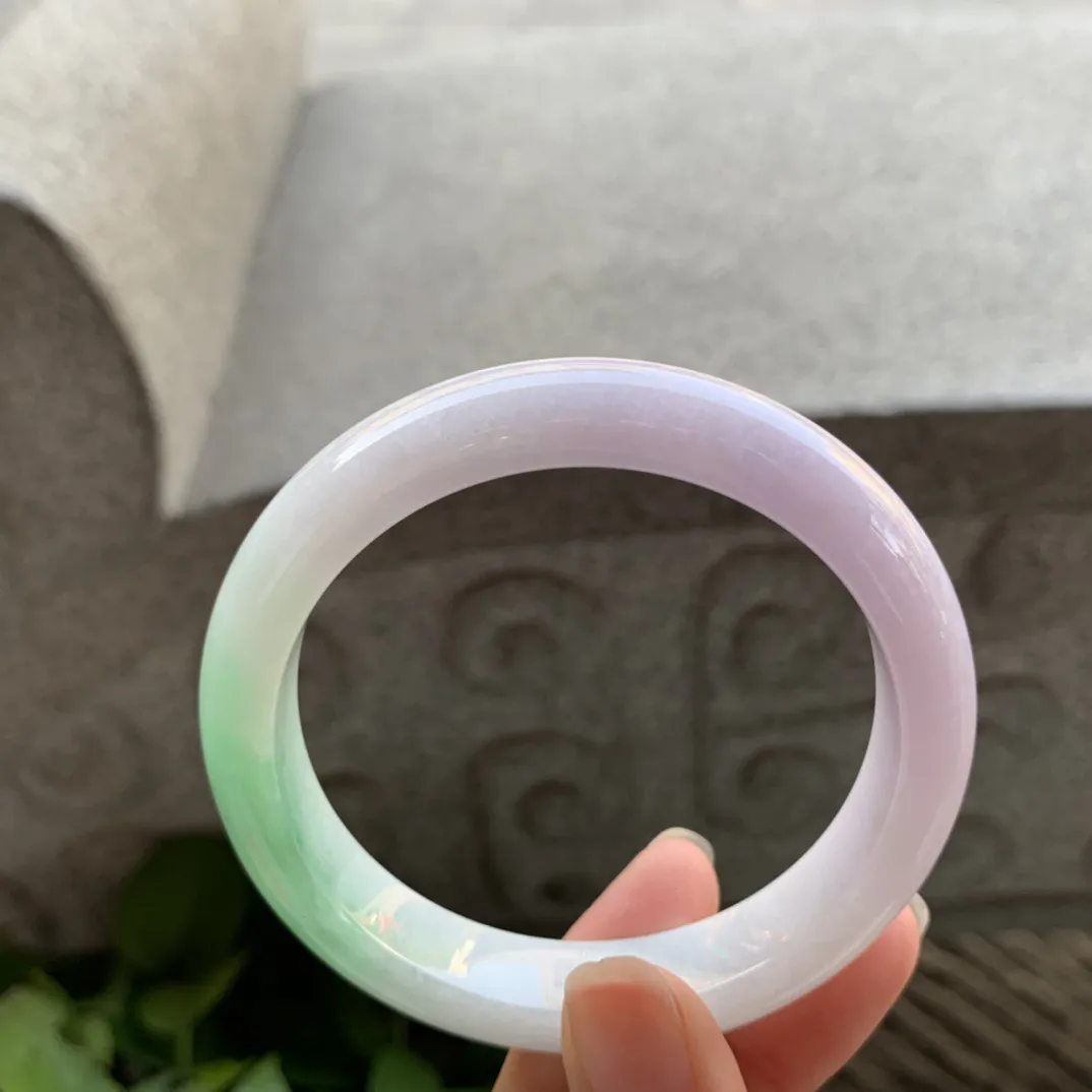 大圈口58-12.2-8.3 【春彩正圈手镯】正圈58 59可戴