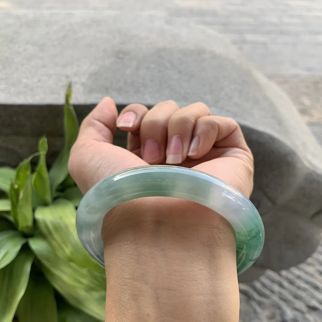 圈口55.4-11 【春彩圆条手镯】圆条55 56可戴