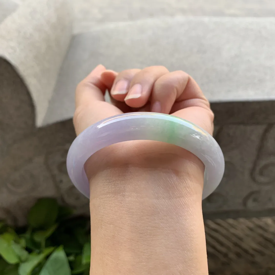 圈口57.6-12-7.9 【春彩正圈手镯】正圈57 58可戴