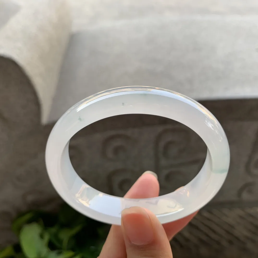 圈口55.1-47.6-13.1-7.1 【高冰贵妃手镯】贵妃55 56可戴