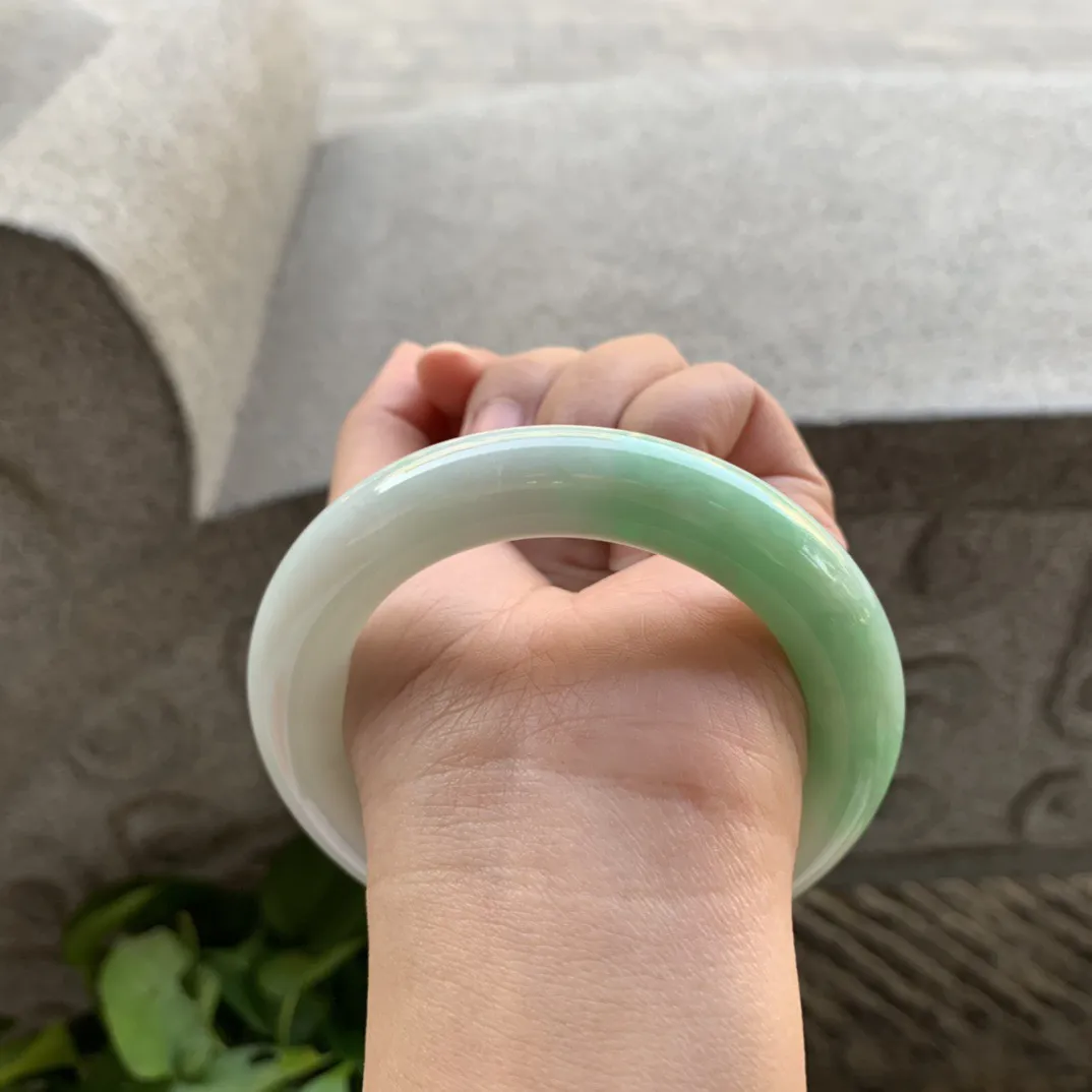 圈口 56.7-11.9【春彩圆条手镯】圆条56 57可戴