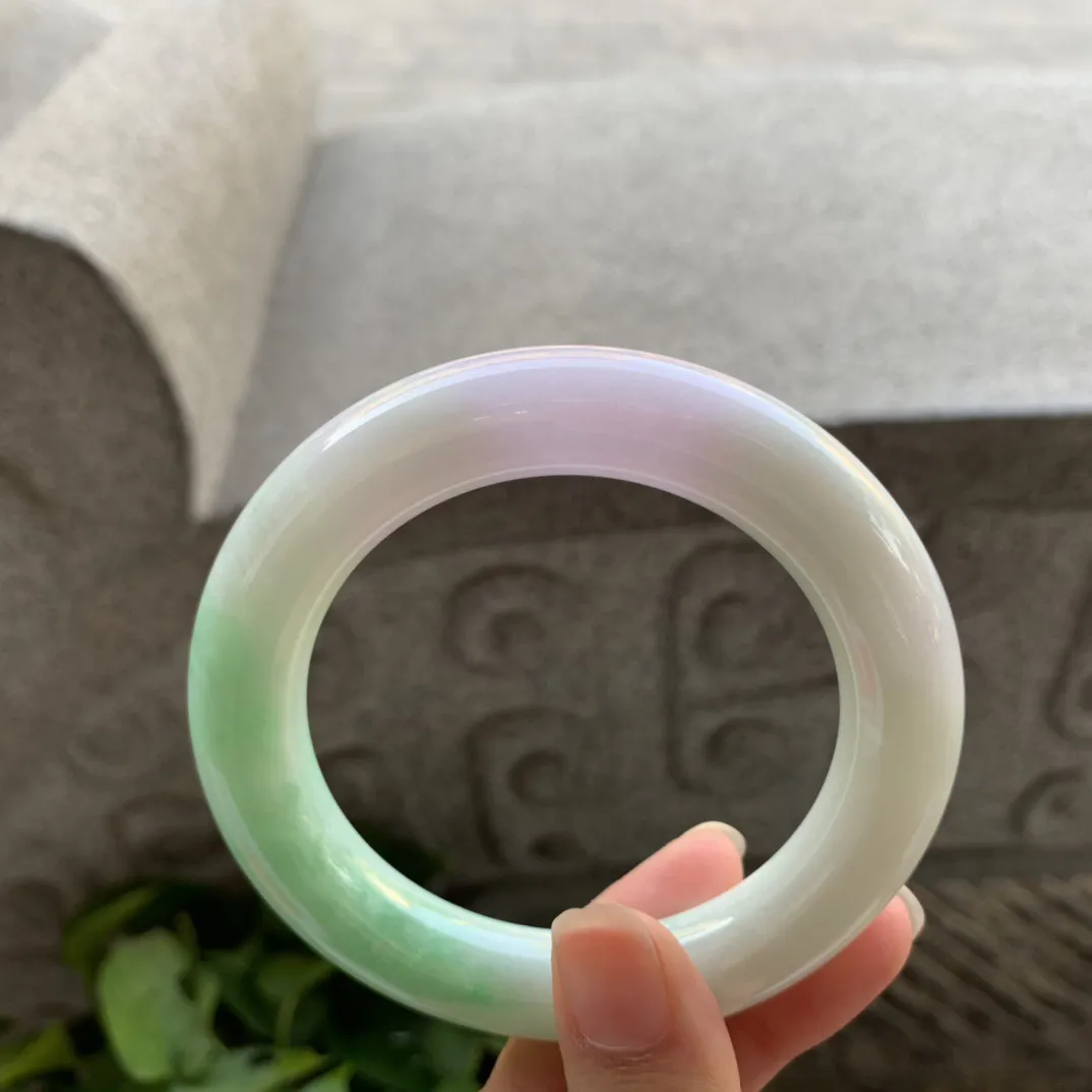 圈口 56.7-11.9【春彩圆条手镯】圆条56 57可戴