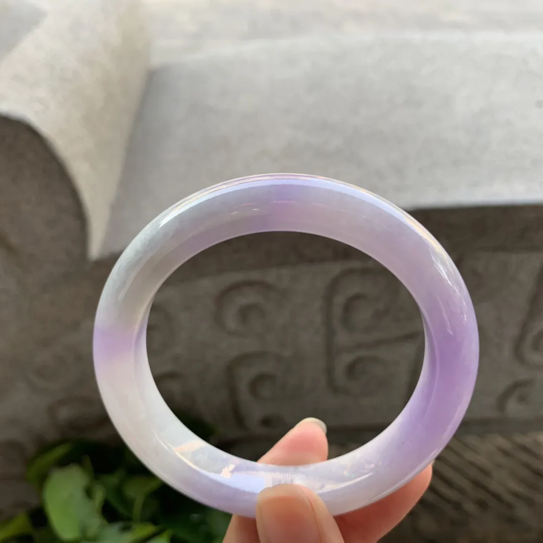 大圈口 58.7-11.7-9.5【紫罗兰正圈手镯】正圈58 59可戴