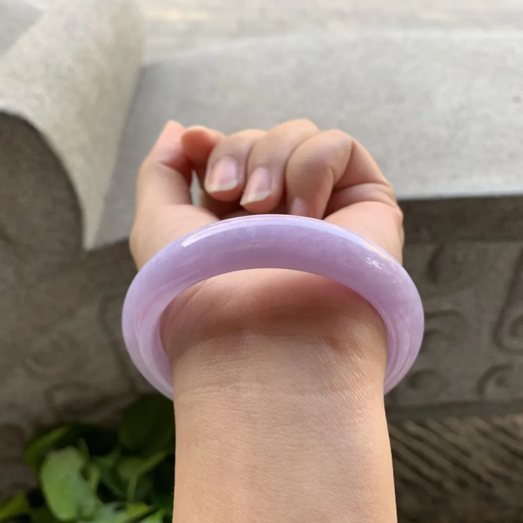 圈口 55.6-12.2-8.8【满紫正圈手镯】正圈55 56可戴