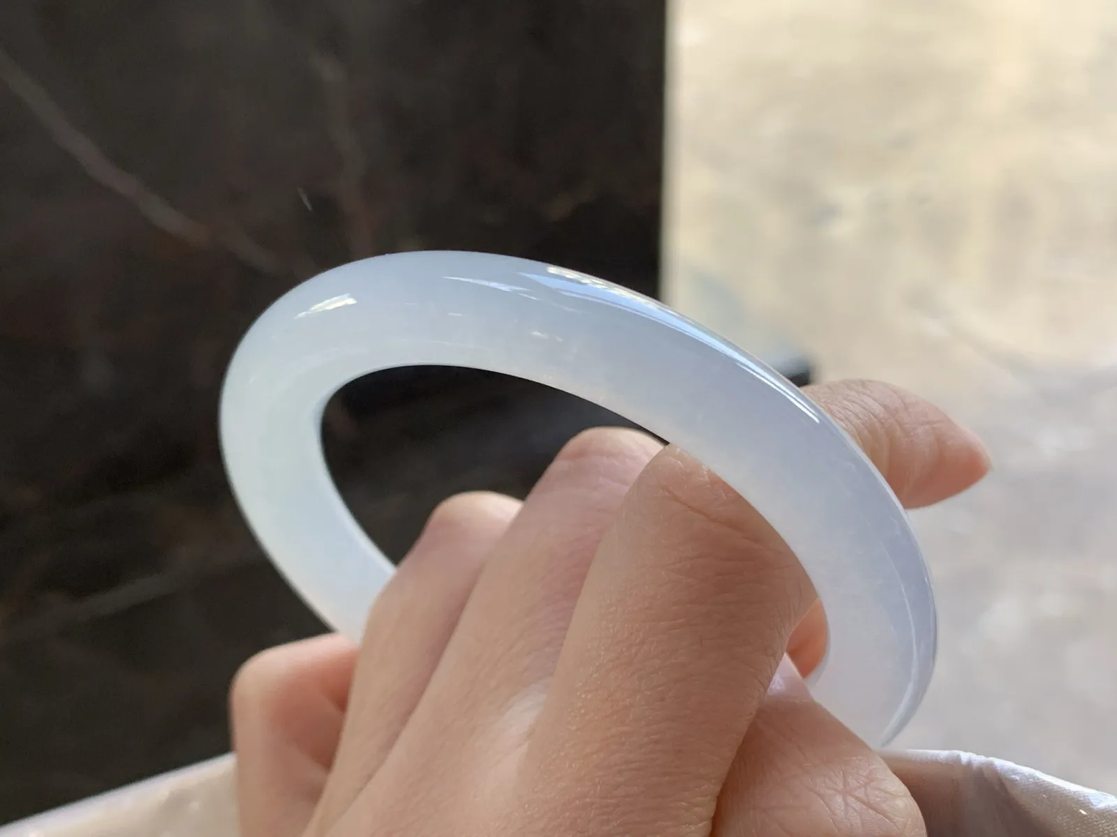 53.5-9.1

冰种圆条手镯^_^清新