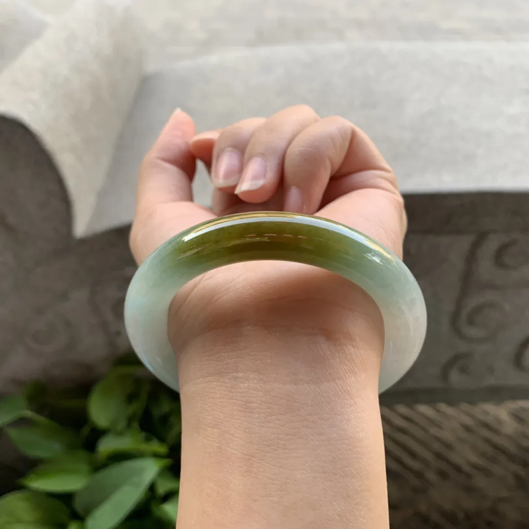 圈口54.2-10.7 【双彩圆条手镯】圆条54 55可戴