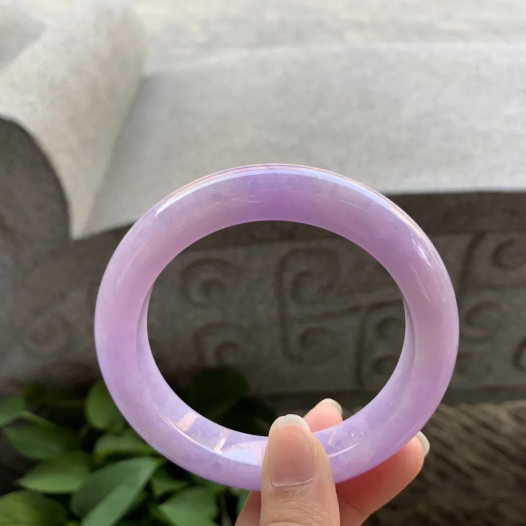 大圈口 60.7-12.4-10.6【满紫正圈手镯】正圈60 61可戴