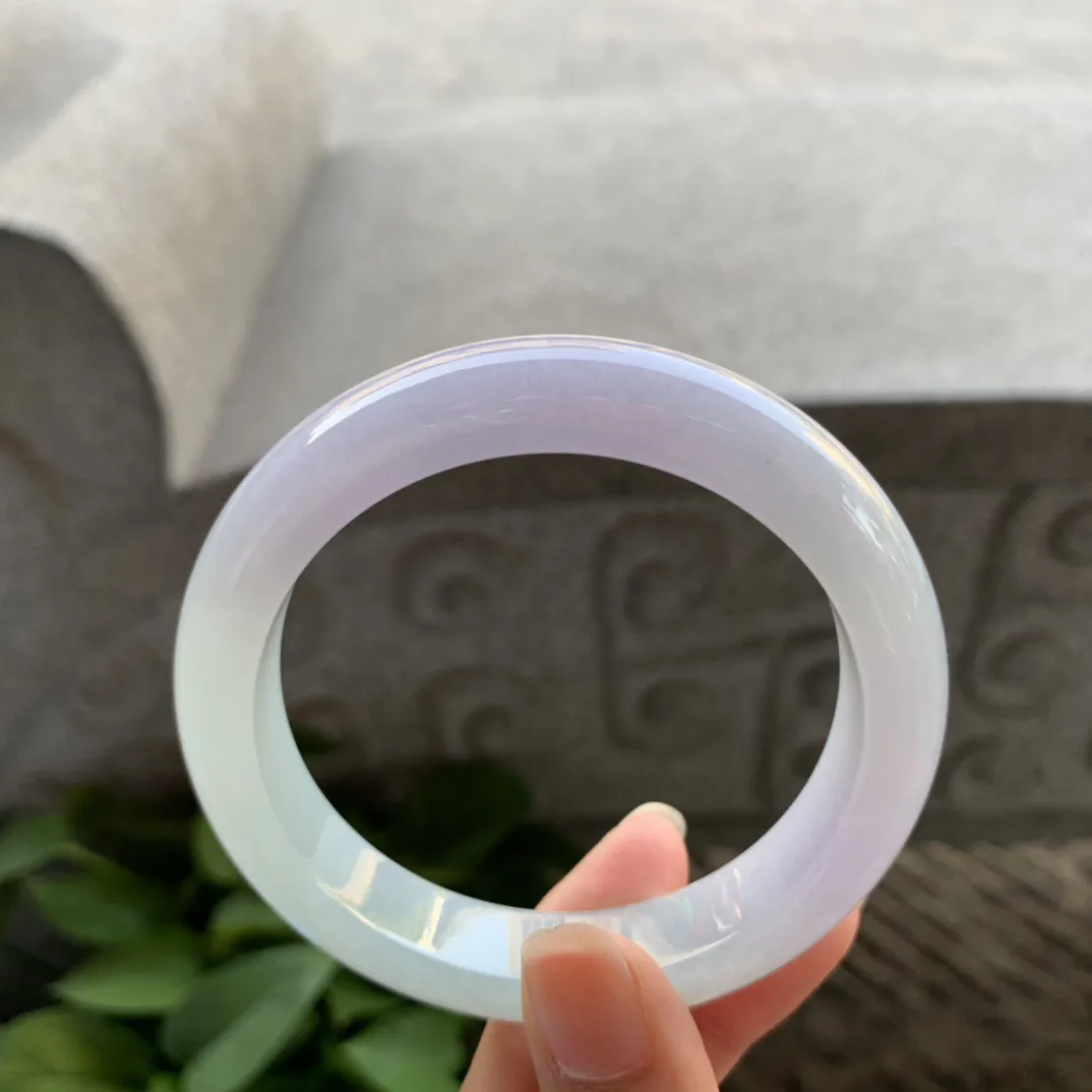 圈口 57.4-12.5-8.9【冰春彩正圈手镯】正圈57 58可戴