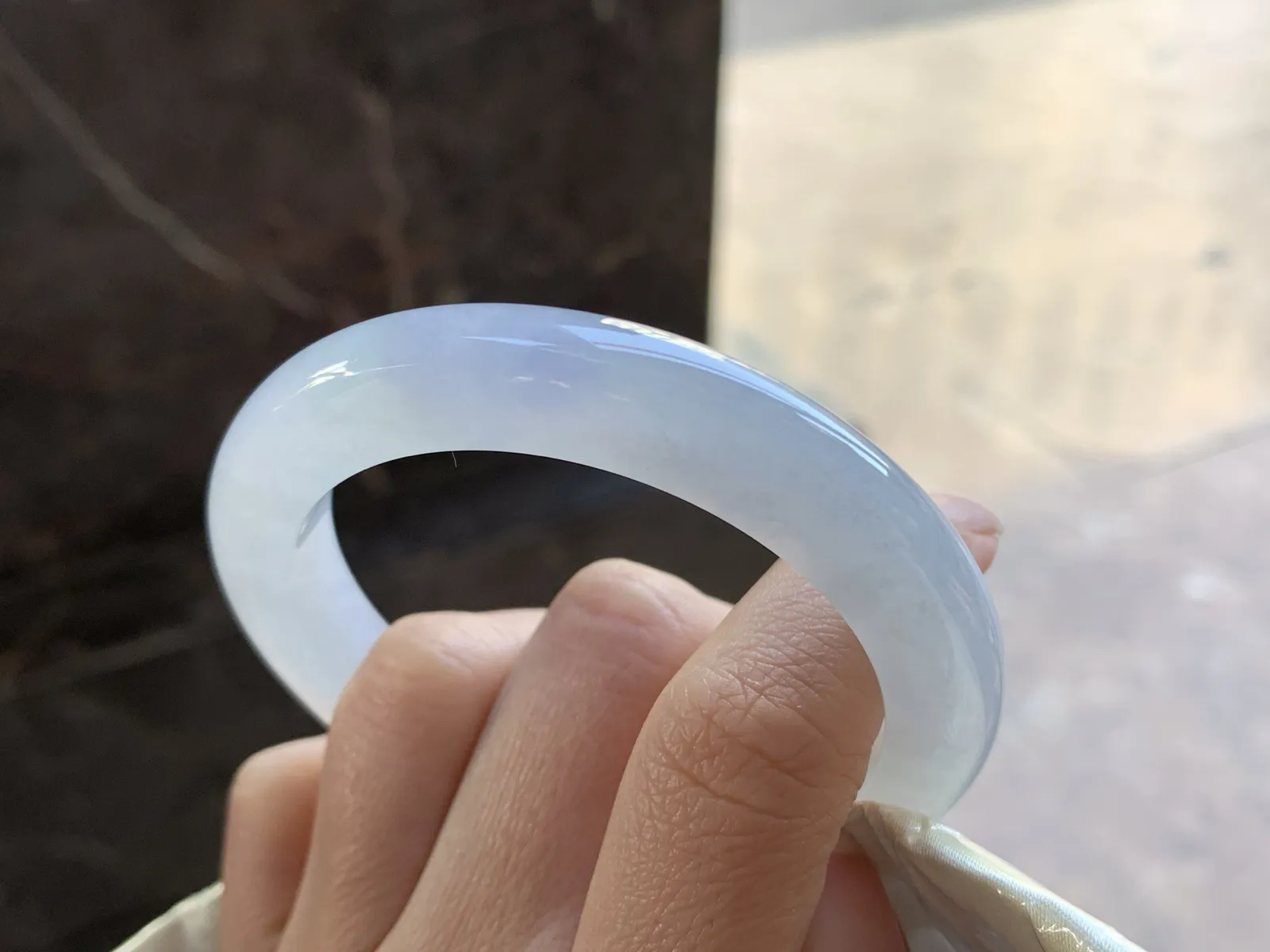 54.5-9.5

淡紫手镯^_^清新 水润