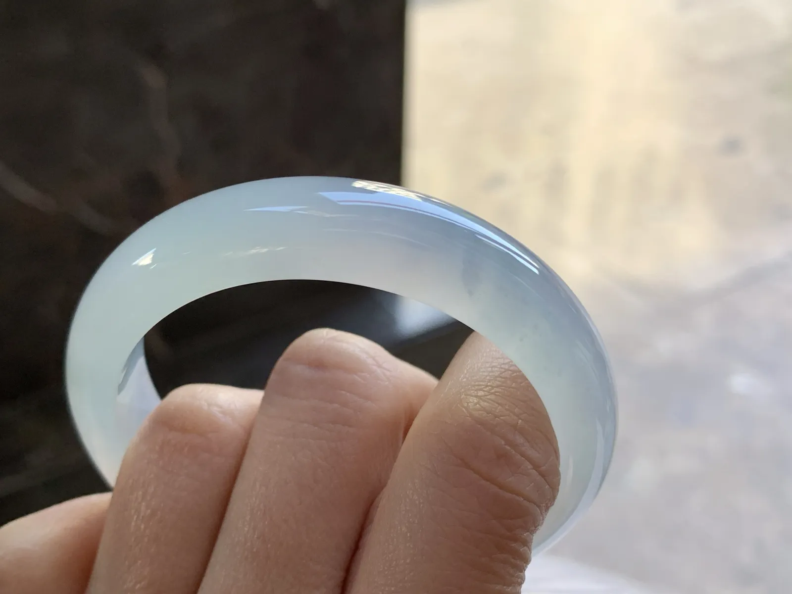 53-12.8-7.8

冰种手镯^_^白冰 种水清透