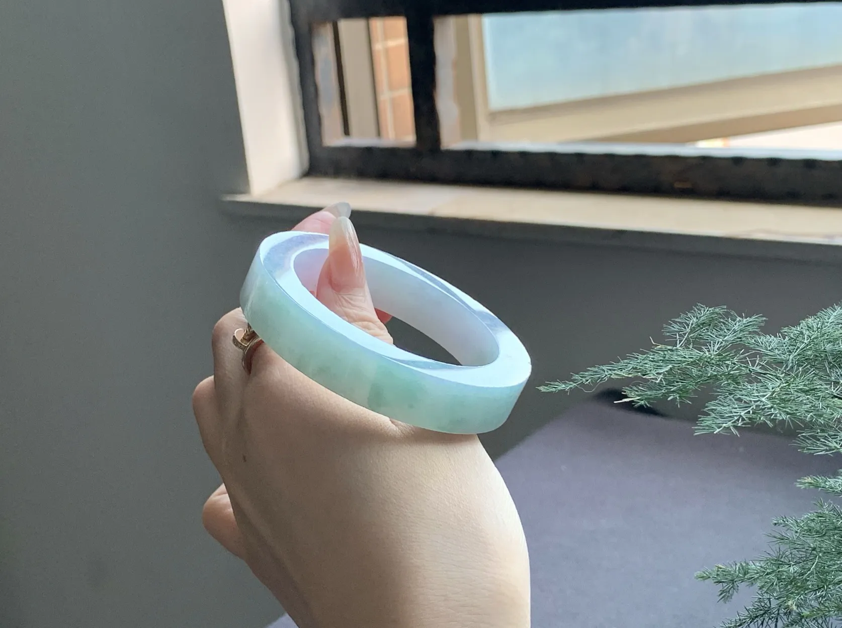 【冰胶紫飘花半山水】