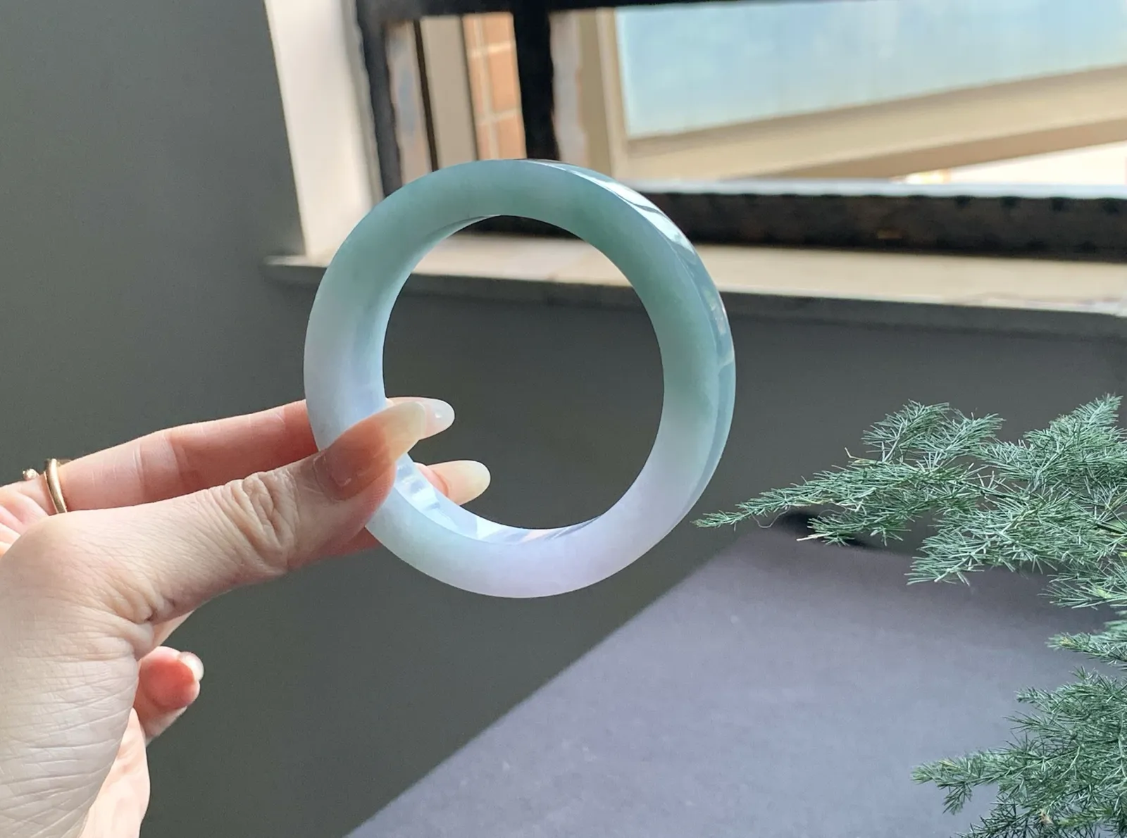 【冰胶紫飘花半山水】