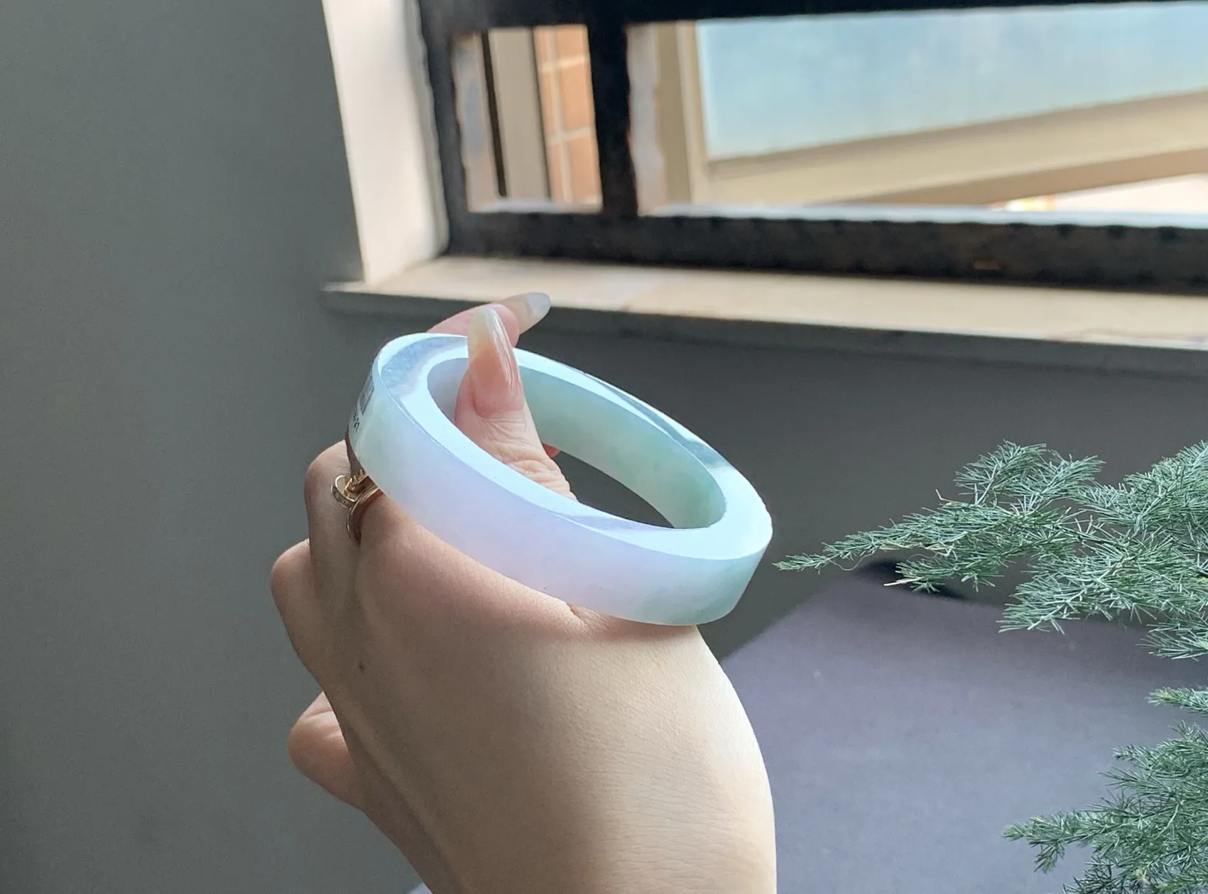 【冰胶紫飘花半山水】